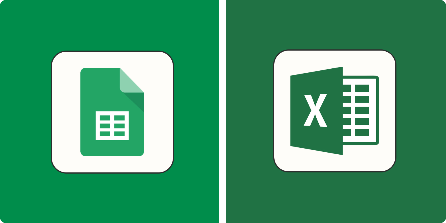 Excel & Google Sheets Compatible